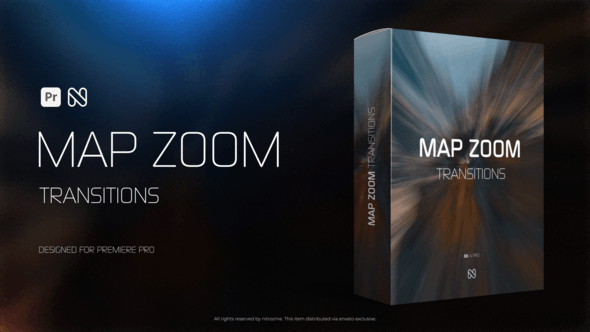 Videohive 51779295 Map Zoom Transitions for Premiere Pro, GFXHive