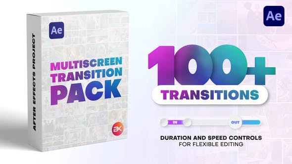 Videohive 47173364 Multiscreen Transitions | Multiscreen Pack.