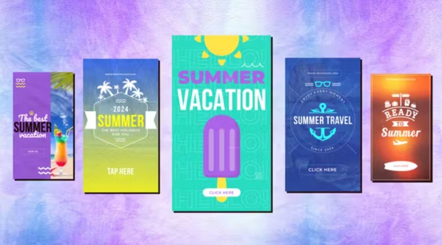 Videohive 51744950 Summer/Beach Tropical Vertical Travel Stories Reels 3