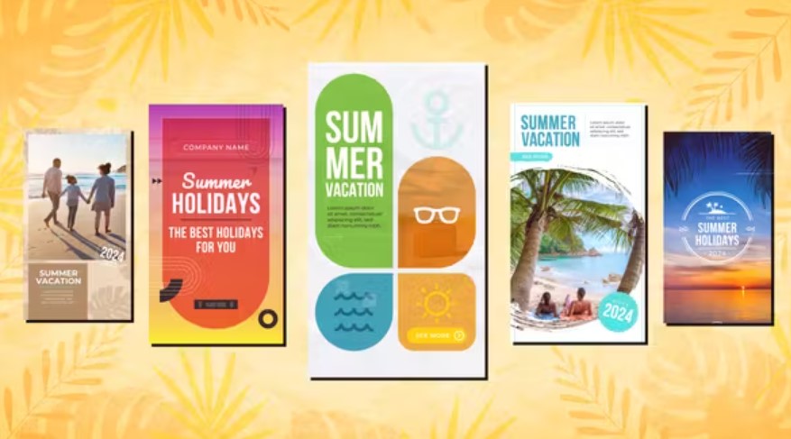 Videohive 51653552 Summer/Beach Tropical Vertical Travel Stories 2