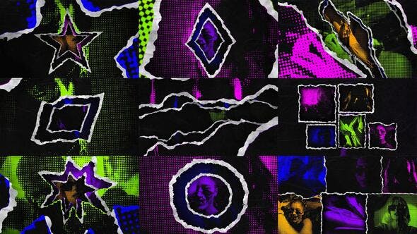 Videohive 50143380: Master Grunge Aesthetic with Grunge Transitions