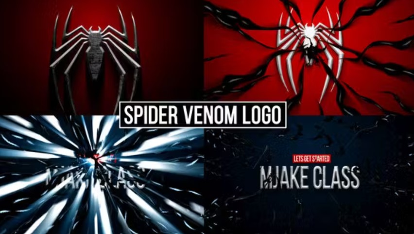 Videohive 48856559 Spider Venom Logo, GFXHive