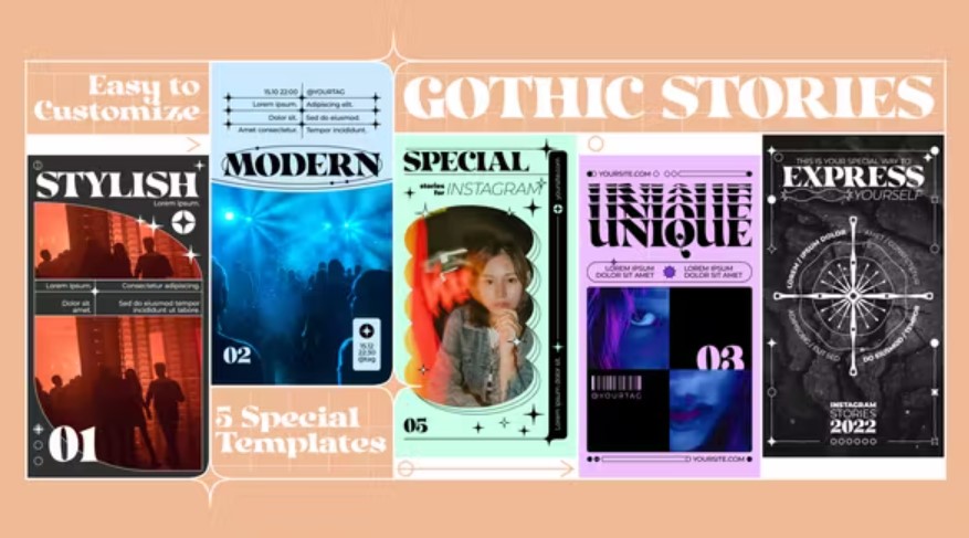 Videohive 51972562 Modern Gothic Stories, GFXHive