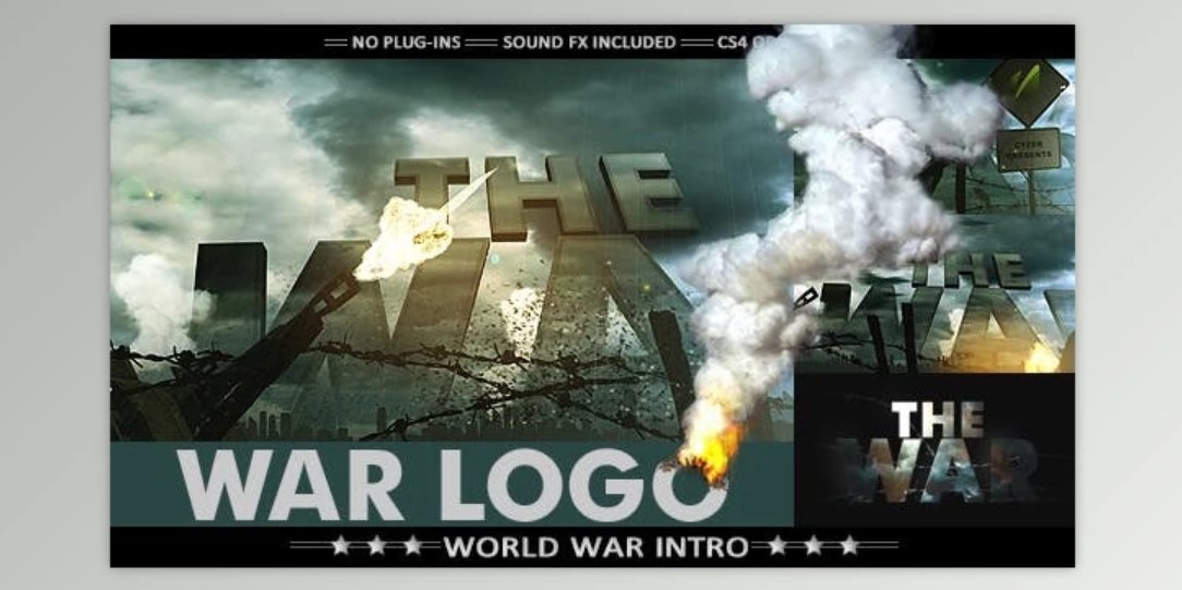 War Logo - Realistic Military Intro (Videohive 7725040), GFXHive