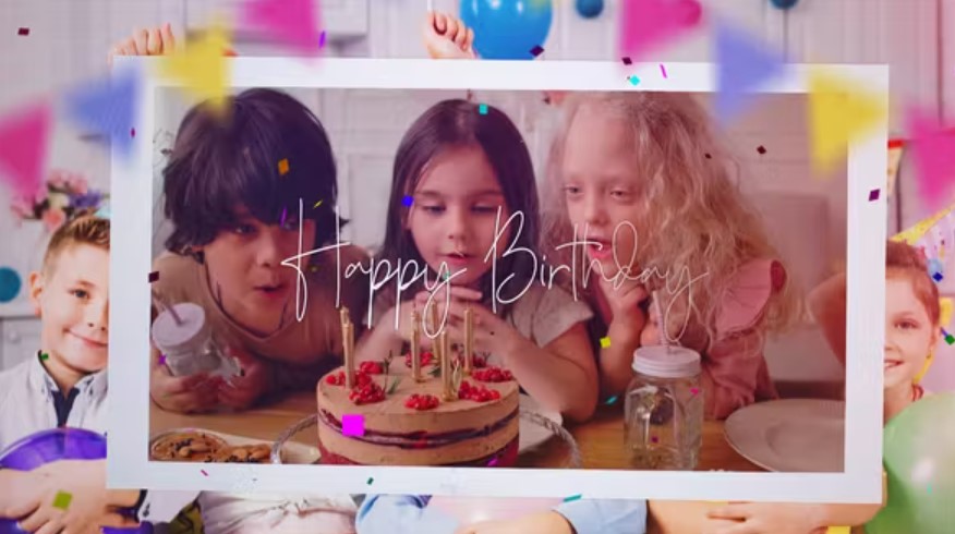 Videohive 50932648 Photo Slideshow - Happy Birthday, GFXHive