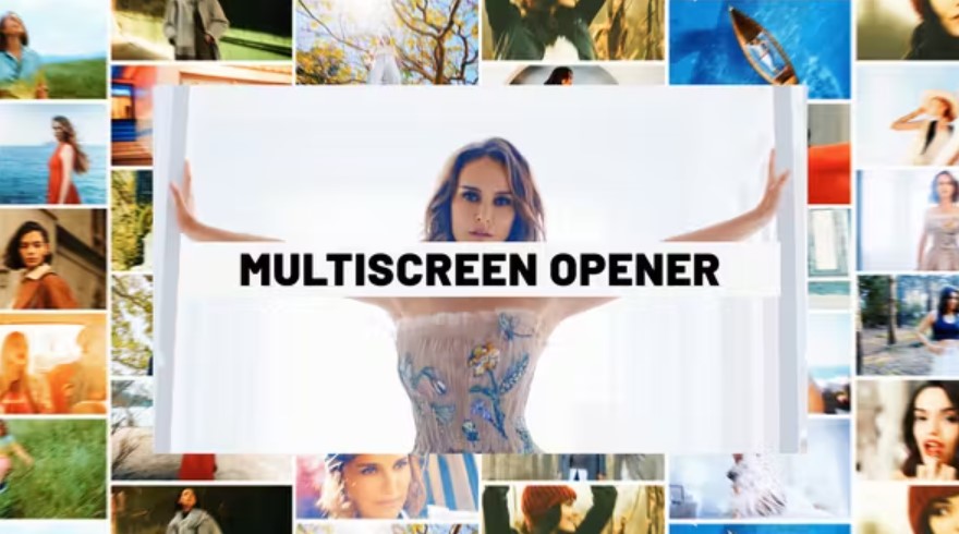 Videohive 51188396 Multiscreen Opener I Mosaic Intro, GFXHive