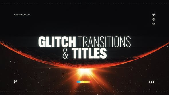 Videohive 50141632: Master Glitch Effects with Transitions & Titles