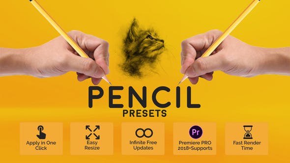 Videohive 51864904 Pencil Presets, GFXHive