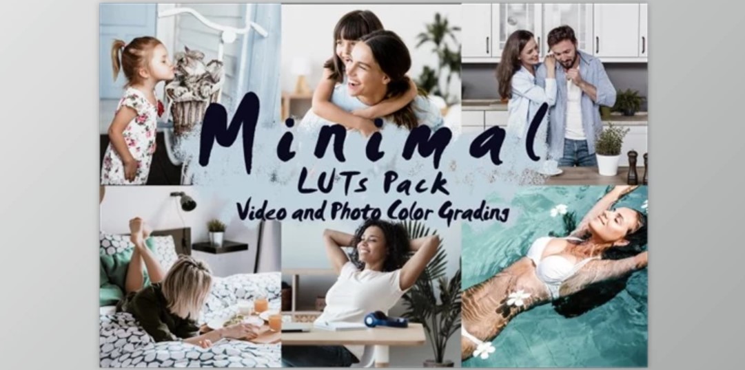 MINIMAL – LUTs Pack - Color Grading , GFXHive