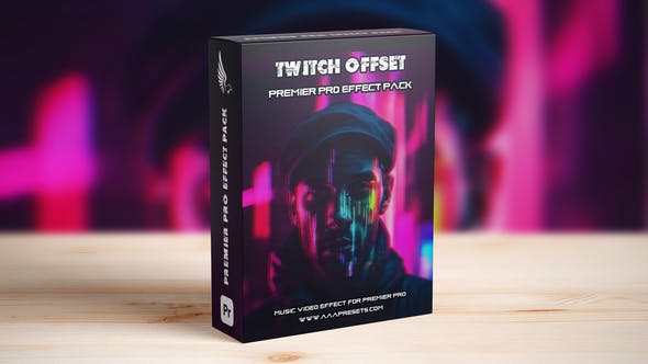 Videohive 51954084 Twitch TV Glitch Wipe Transitions for Premiere Pro, GFXHive