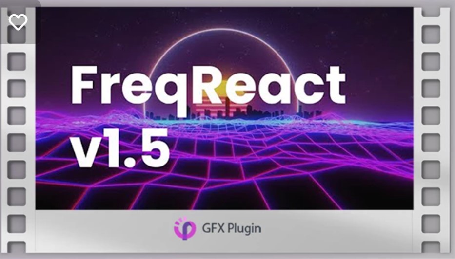 FreqReact v1.5 for AE: Unleash Audio-Reactive Animations at GFXHive