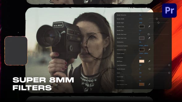 Videohive 52081853 Super 8mm Film Filters, GFXHive