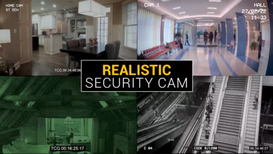 Videohive 52193020 Realistic Security Cam | After Effects, GFXHive