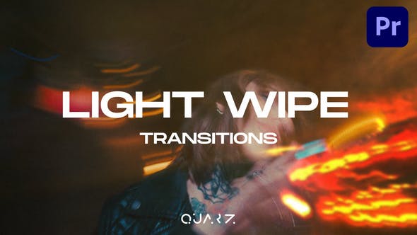 Videohive 52112975 Light Wipe Transitions for Premiere Pro