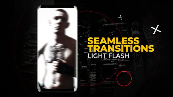 Videohive 52191856: Elevate Your Vertical Videos with Light Flash Transitions