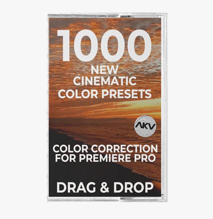 Unlock Creative Brilliance with GFXHive's AKVStudios – 1000+ Cinematic Color Presets