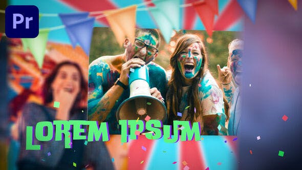 Download: Videohive 52270589 Party Celebration Slideshow