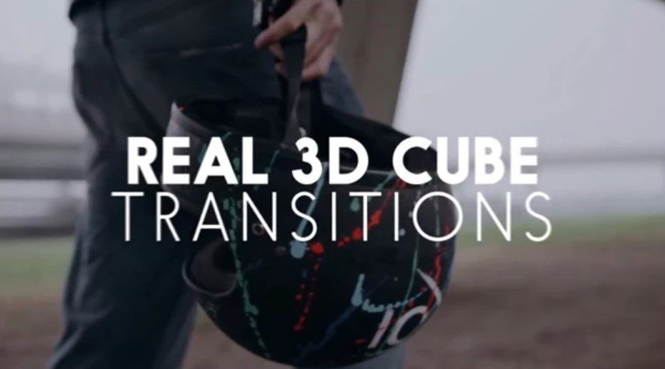 Real 3D Cube Transition – Motionarray 781226