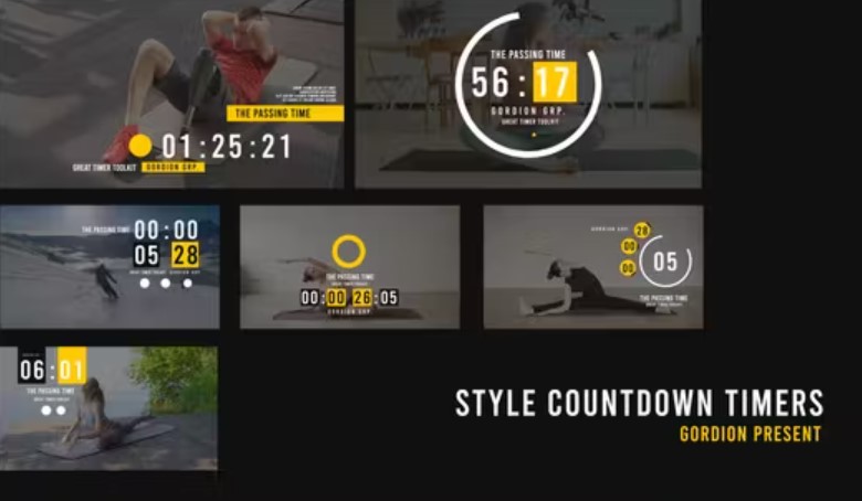 Videohive 52364374 Style Countdown Timers V2