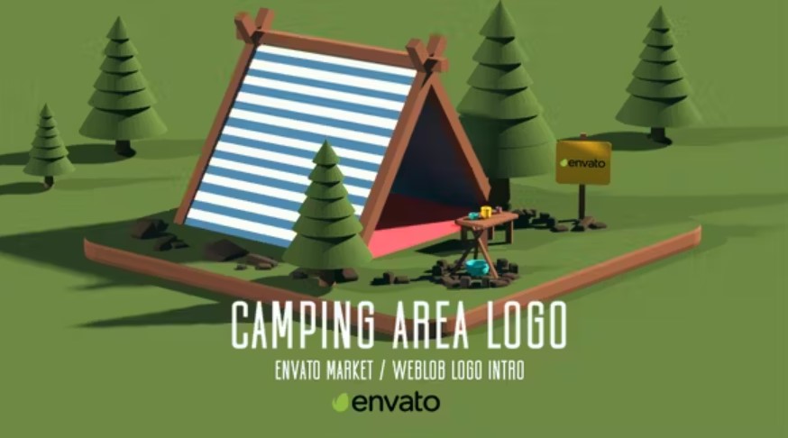 Videohive 52349247 Camping Logo