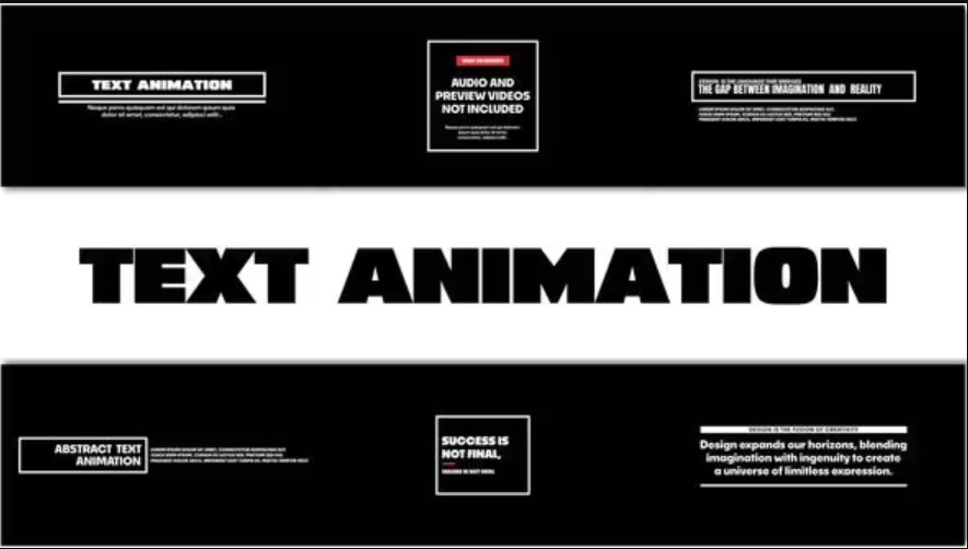 Videohive 52342212 Text Animation for Premiere Pro