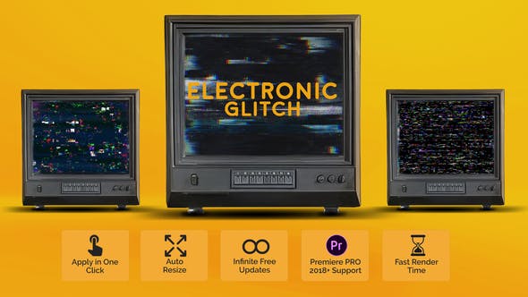 Videohive 52389523 Electronic Glitch Presets for Premiere Pro