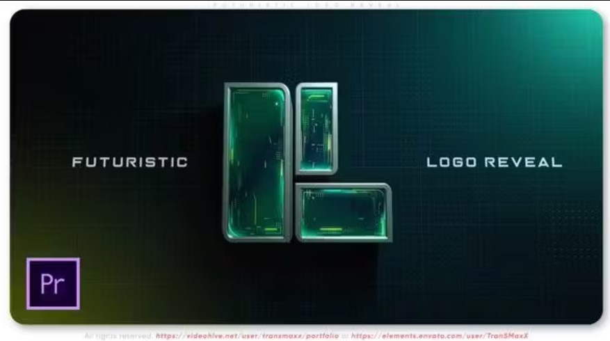 Videohive 52362063 Futuristic Logo Reveal