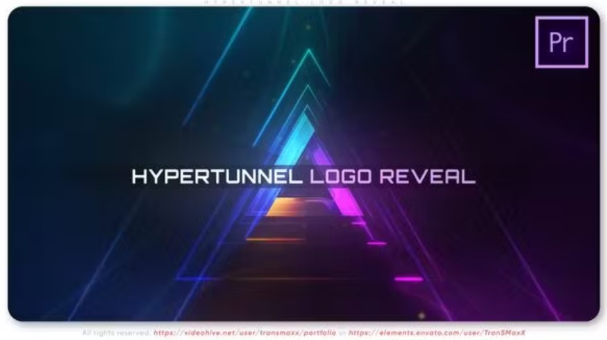 Videohive 52362074 Hypertunnel Logo Reveal