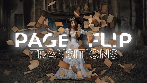 Videohive 52300117 Page Flip Transitions: Elevate Your Video Editing