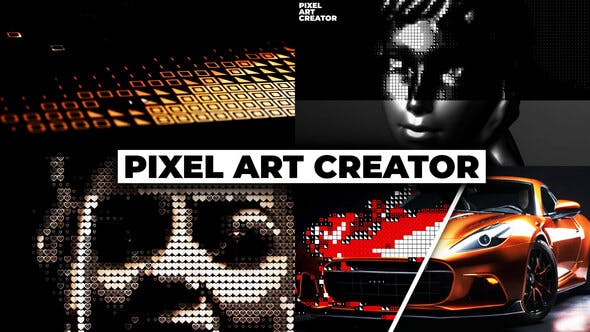 Videohive 50925452 Pixel Art Creator