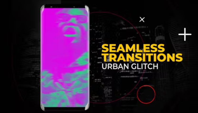 Videohive 52535591 Vertical Urban Glitch Transitions on GFXHive