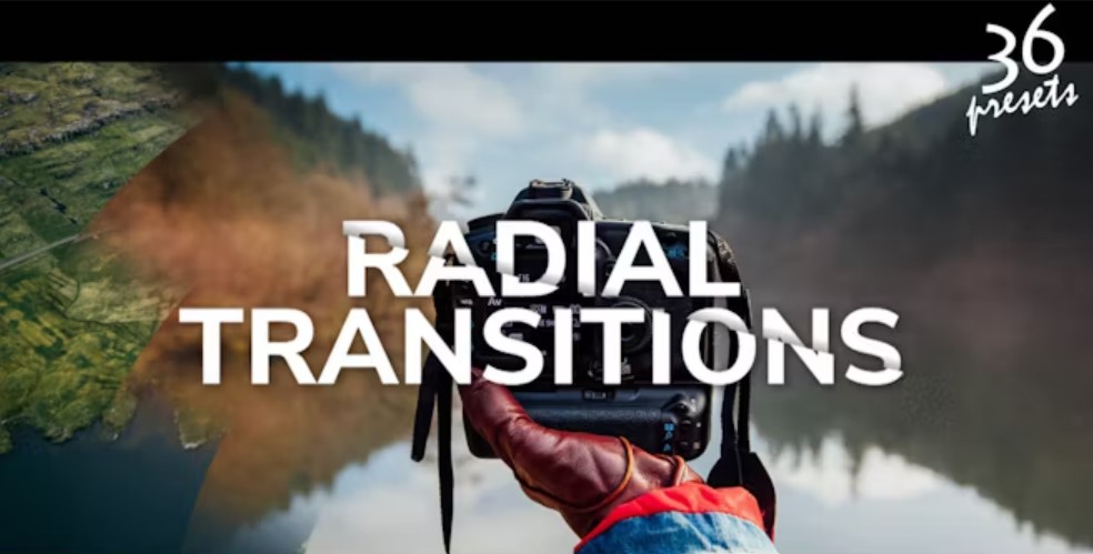 Radial Transitions for After Effects on GFXHive