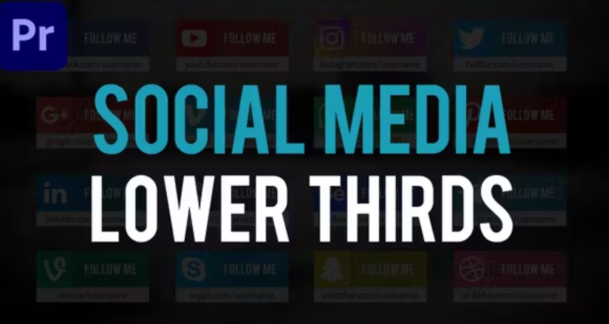 Videohive 52444491 Social Media Lower Thirds, GFXHive