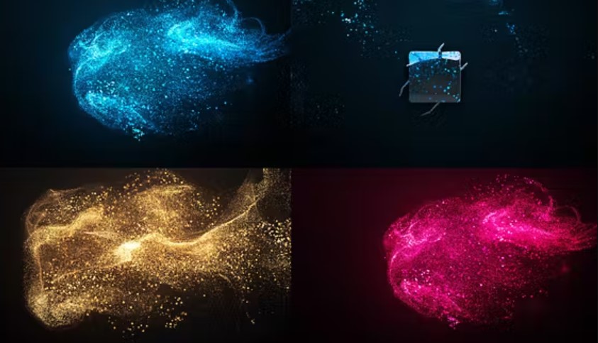 Videohive 22839895 Elegant Particle Logo