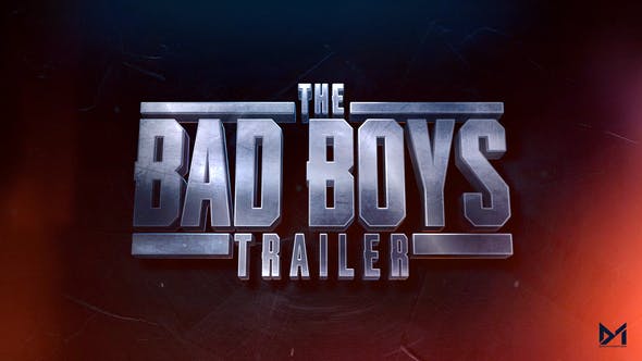 Videohive 52212778 BAD BOYS Trailer | GFXHive