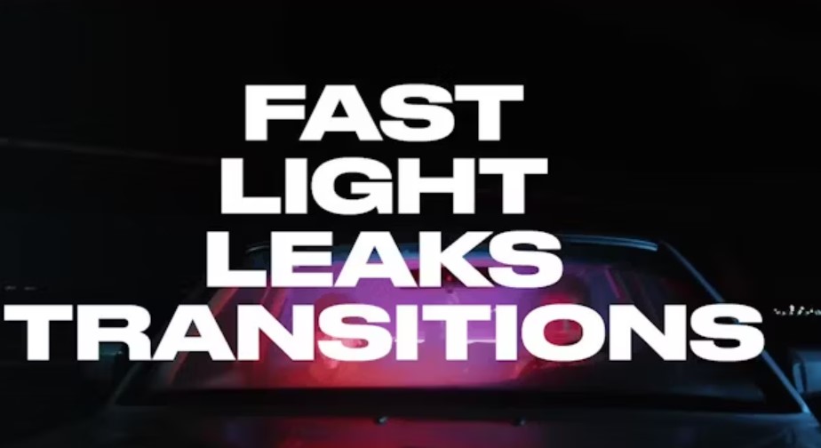 Fast Light Leaks Transitions, GFXHive