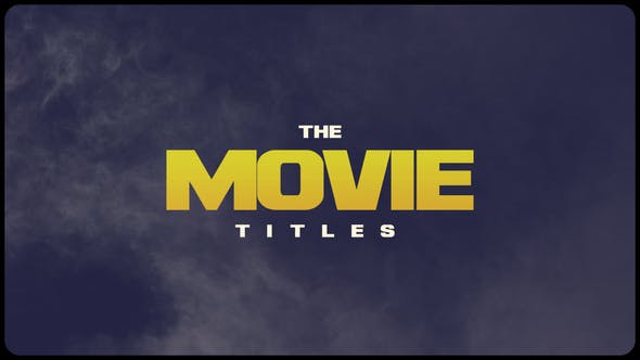 Videohive 52521784: The Movie Titles for Exceptional Video Editing