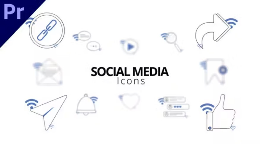 Videohive 52675873: Social Media Icons