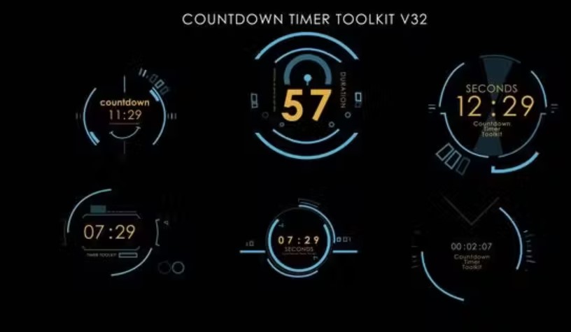 Videohive 52691410 Countdown Timer Toolkit V32