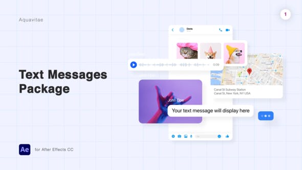 Videohive 39706731 Text Messages Package – Enhance Your Video Editing