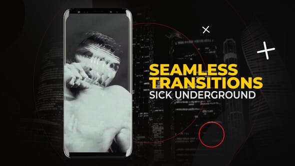 Videohive 52664077 Vertical Sick Underground Transitions