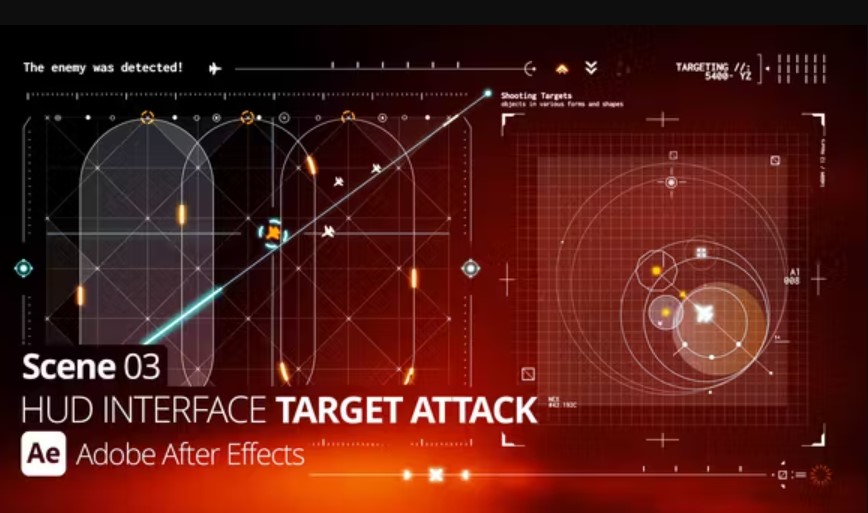 Videohive 52817814 HUD Interface Target Attack Ae 03