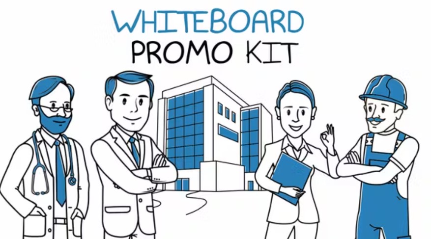 Videohive 19307659 Whiteboard Explainer Video