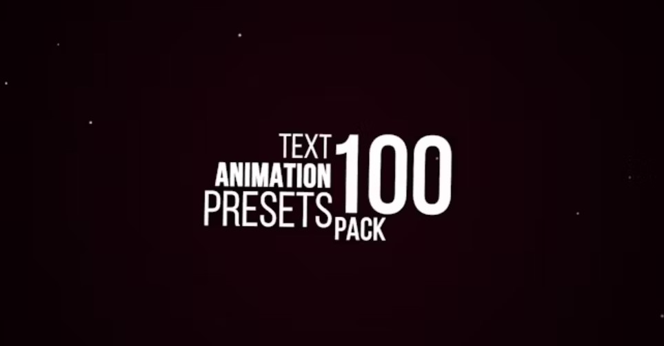 100 Text Animation Pack