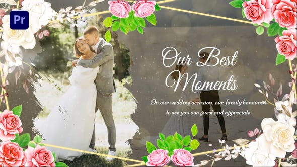 Videohive 52685865 Ink Wedding Slideshow MOGRT