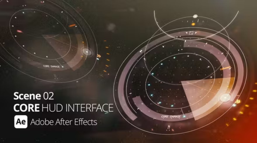 Videohive 52853443 HUD Interface Core 02 Ae