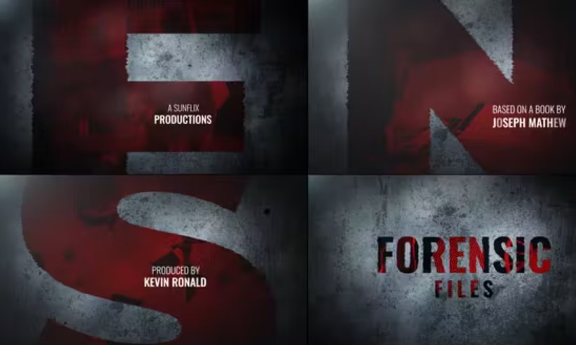 Videohive 52860412 Forensic Files I Title Sequence