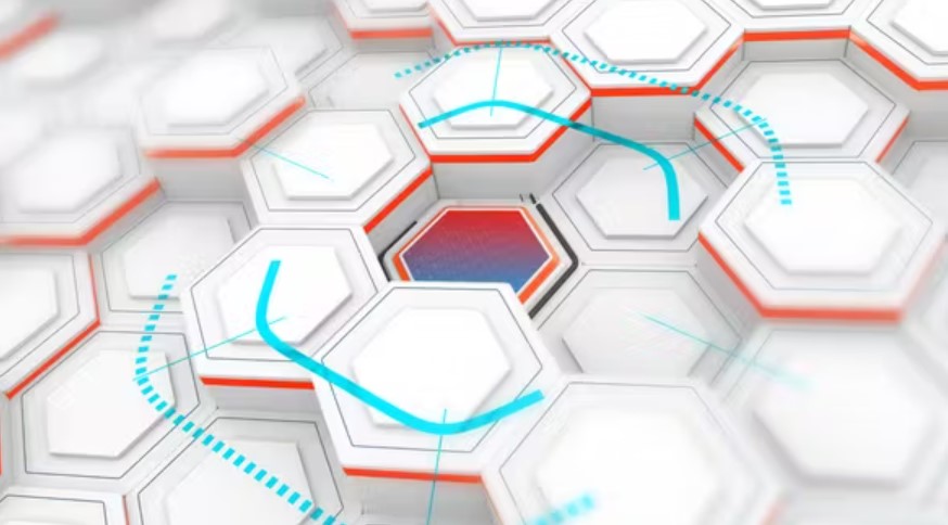 Videohive 52860517 Hexagon Array Logo