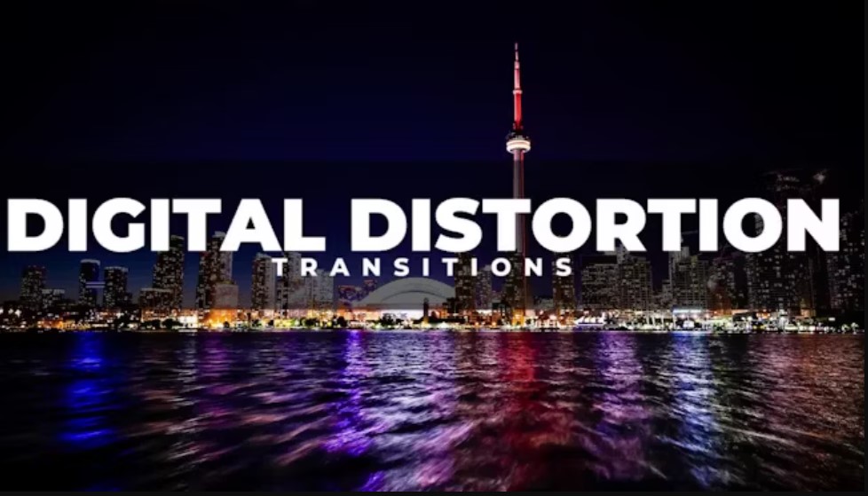 Digital Distortion Transitions: Enhance Your Videos with GFXHive