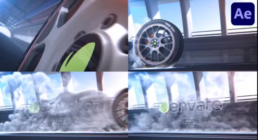 Videohive 52898154 Burnout Logo Reveal for After Effects